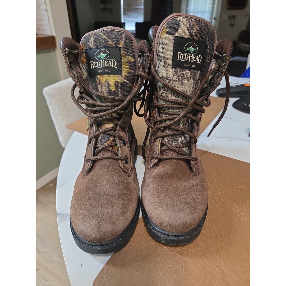 Redhead Insulated Camouflage Hunting Boots Boys Sz3 Medium